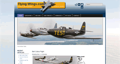 Desktop Screenshot of flying-wings.com